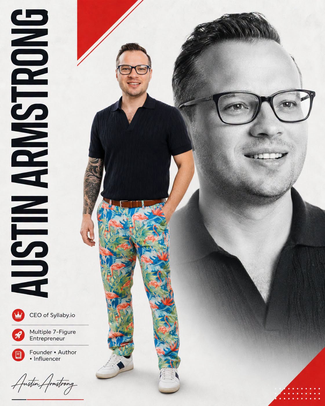 Austin Armstrong, founder of Syllaby